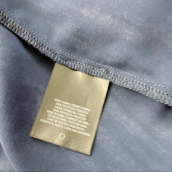 T Tahari Emerson Sleeveless Blouse in Admiral Navy - Picture 8 of 10